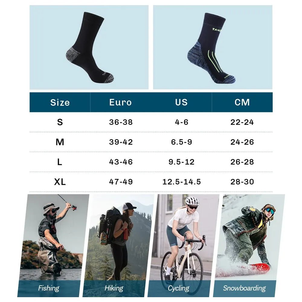 THERMOEWAVE DRY – Wasserdichte Thermosocken für Outdoor-Aktivitäten 6