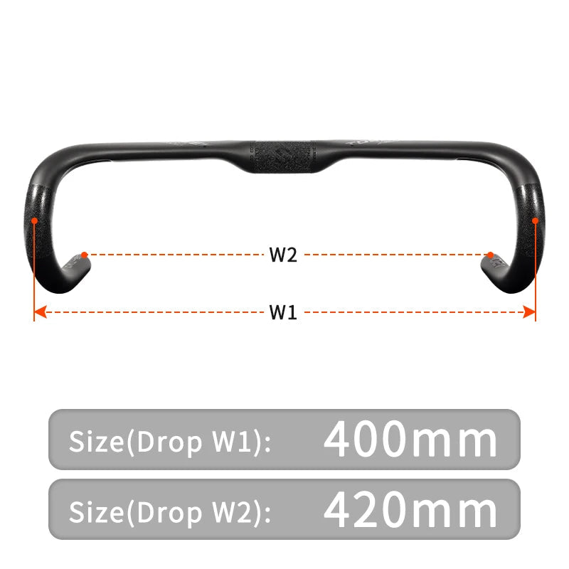 CARBOSTEER - Ultralight carbon handlebars for road & gravel bikes