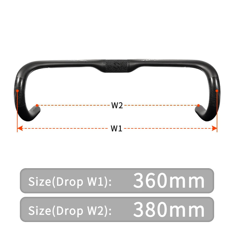 CARBOSTEER - Ultralight carbon handlebars for road & gravel bikes