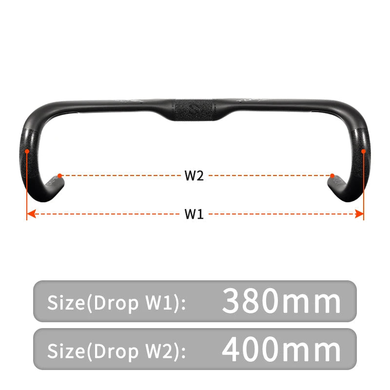 CARBOSTEER - Ultralight carbon handlebars for road & gravel bikes