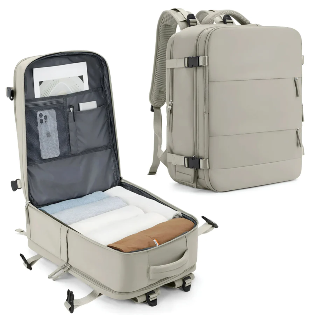 TravelMate Carry-On - Lightweight hand luggage with smart compartmentalisation & travel-friendly design