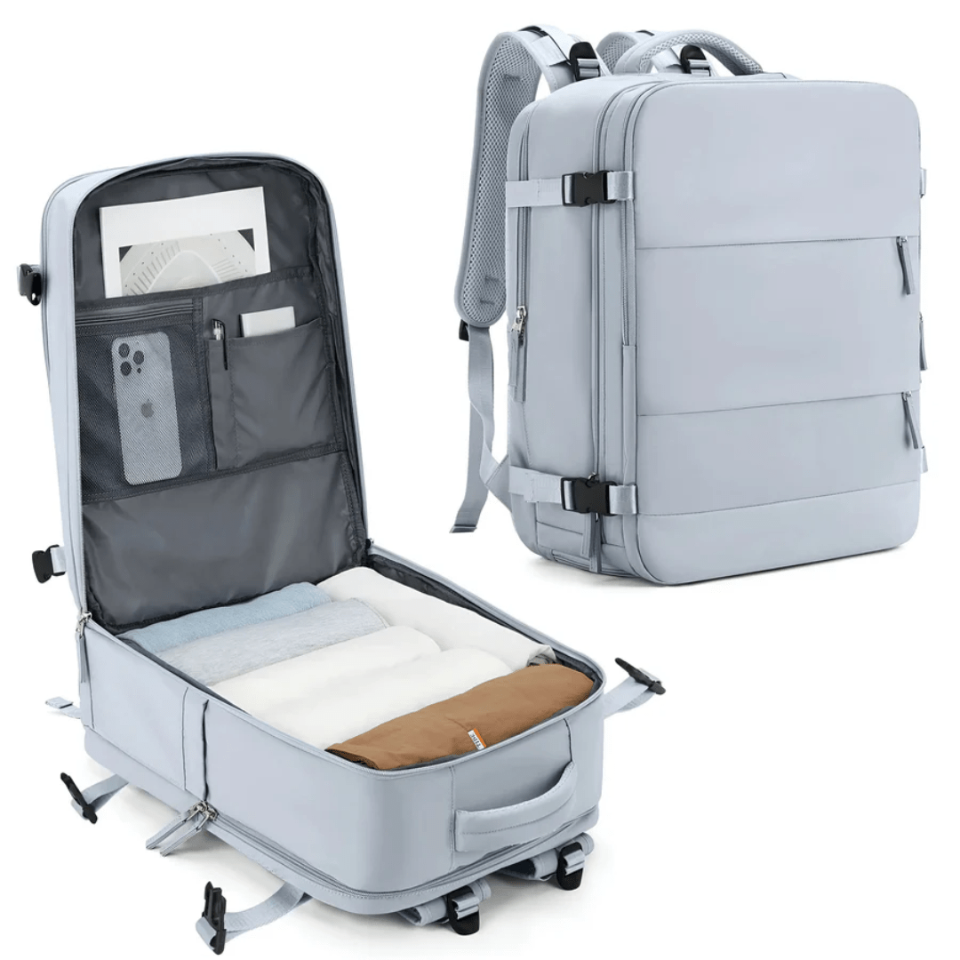 TravelMate Carry-On – Licht handbagage met slimme vakverdeling & reisvriendelijk ontwerp