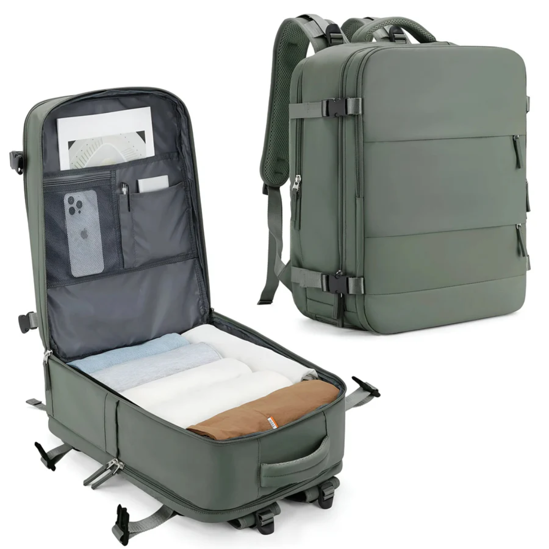 TravelMate Carry-On - Lightweight hand luggage with smart compartmentalisation & travel-friendly design