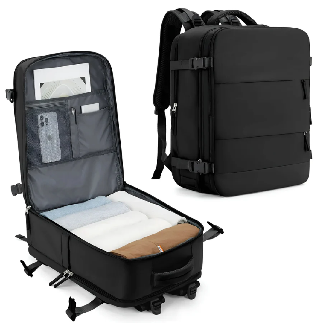 TravelMate Carry-On - Lightweight hand luggage with smart compartmentalisation & travel-friendly design