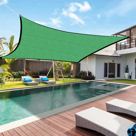 Waterproof awning for outdoor use - effective protection from sun and rain