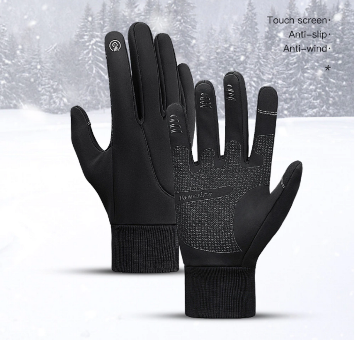 GUANTES TOUCH PRO – Guantes cálidos e impermeables para el invierno