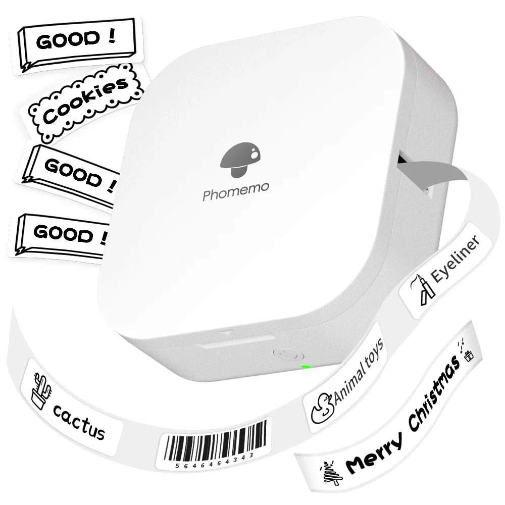 PRINTSYNC – Portable Bluetooth Thermal Label Printer with Rechargeable Battery
