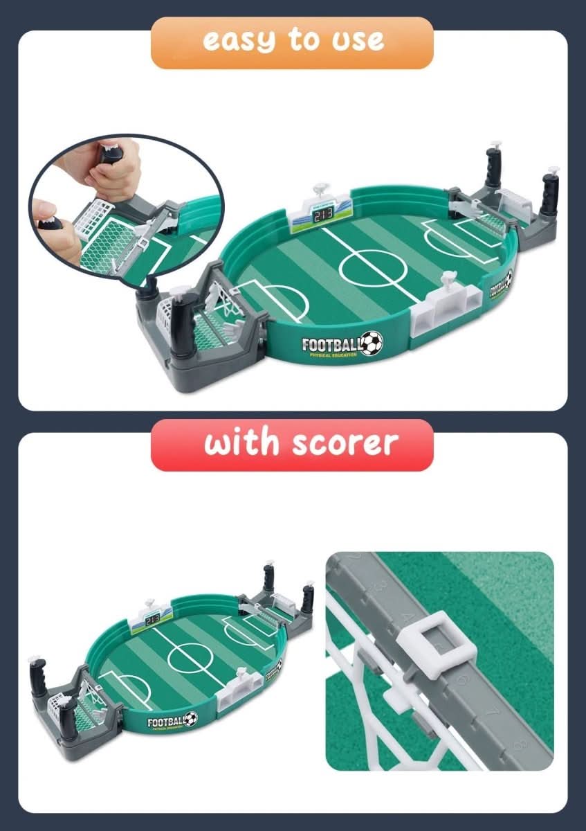 KICKMATE – Portable Table Football Game for 2 Players
