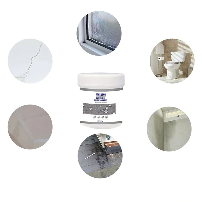 TransWax - Transparent, waterproof rubber paste for repairs & sealing