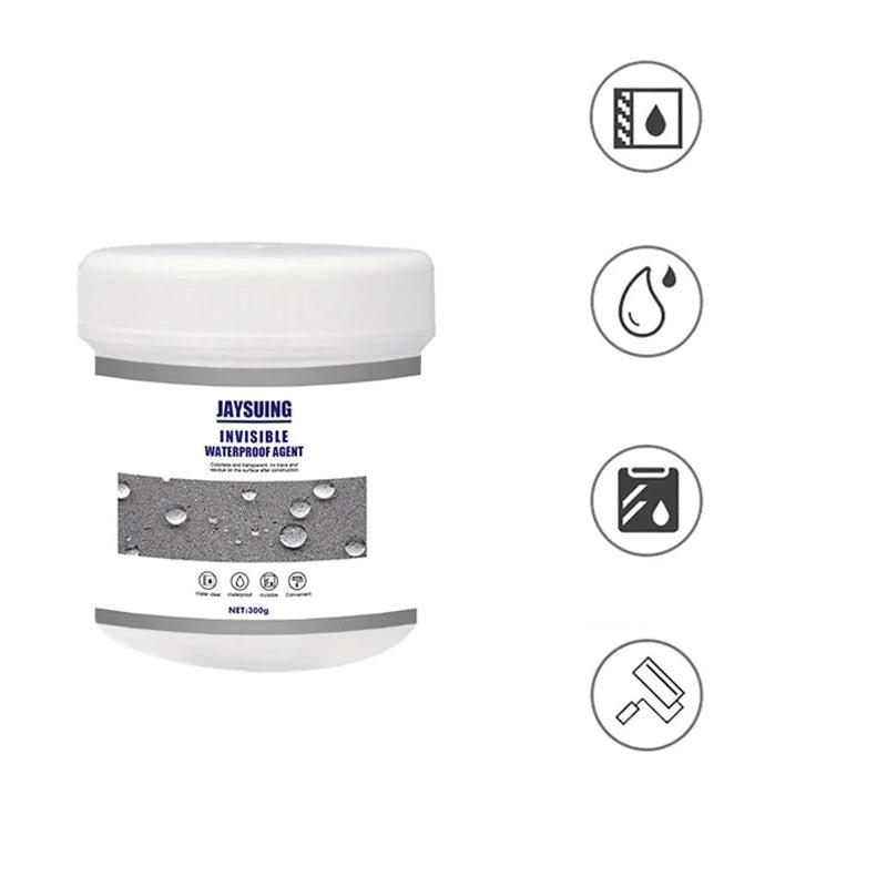 TransWax - Transparent, waterproof rubber paste for repairs & sealing