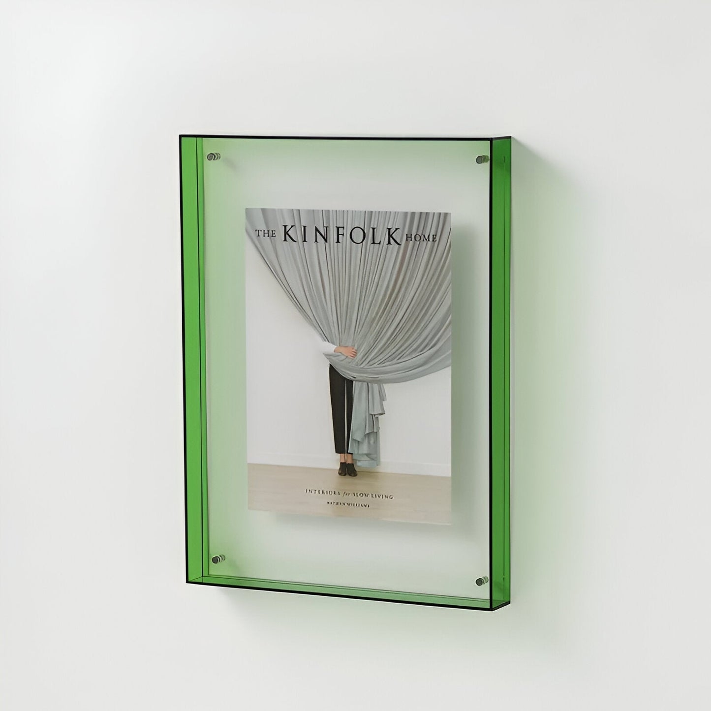 CRYSTAFRAME - Transparent acrylic picture frame for modern picture presentation