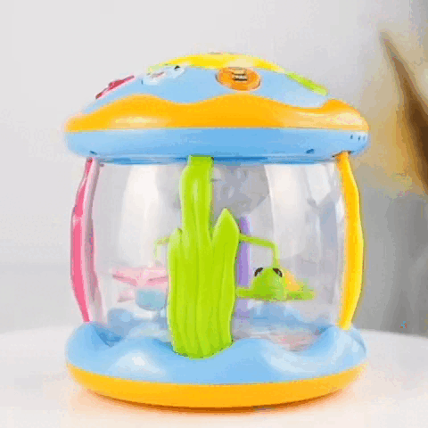 Tunlledrum - Magische Babyspielzeugtrommel mit Licht und Klang-5
