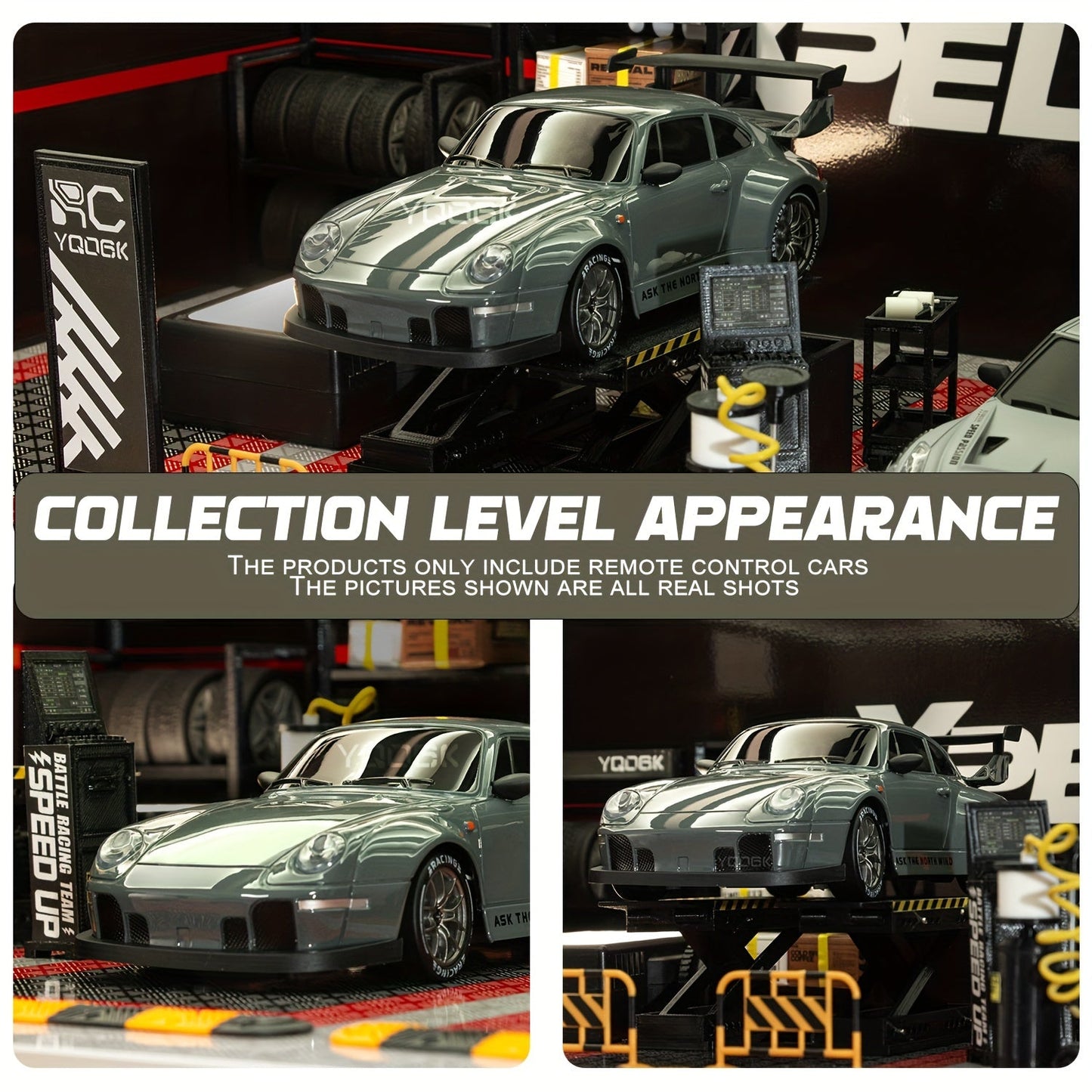 Ultimate Drift Racer – coche RC con ruedas LED y tracción en las cuatro ruedas a escala 1:24