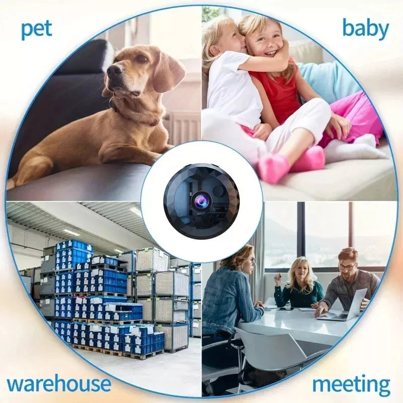 SECURECAM MINI - Magnetic mini WiFi camera 1080P HD for discreet surveillance