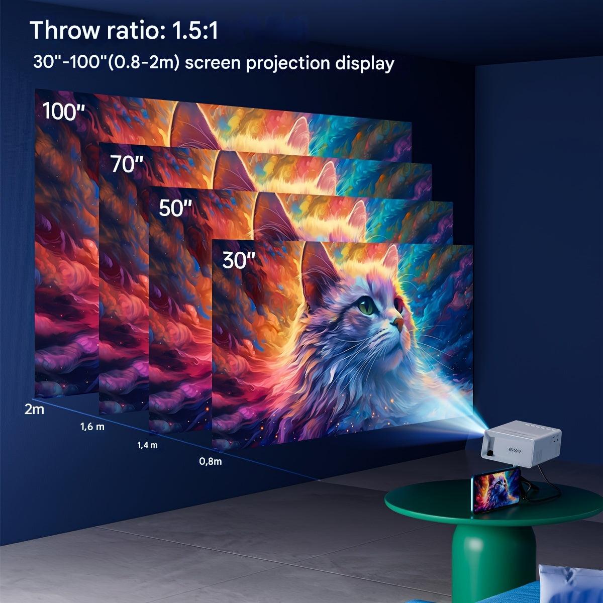 CINOVA – Proiettore compatto da 3000 lumen per serate di film immersive