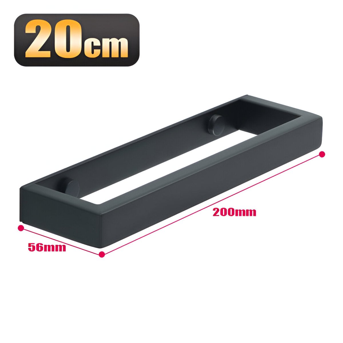 BARHOLD – Porta asciugamani da parete in robusto acciaio inox