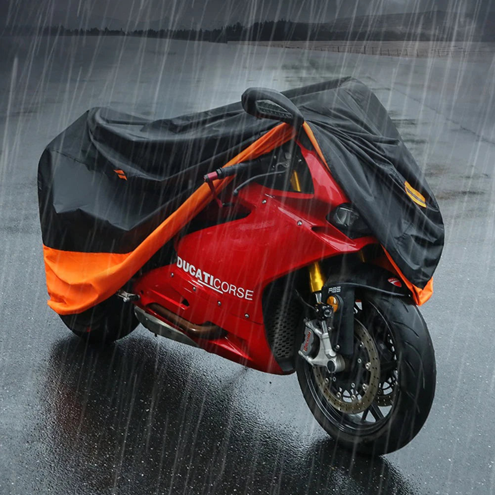 MotoShield – Universal Motorcycle Cover with UV Protection