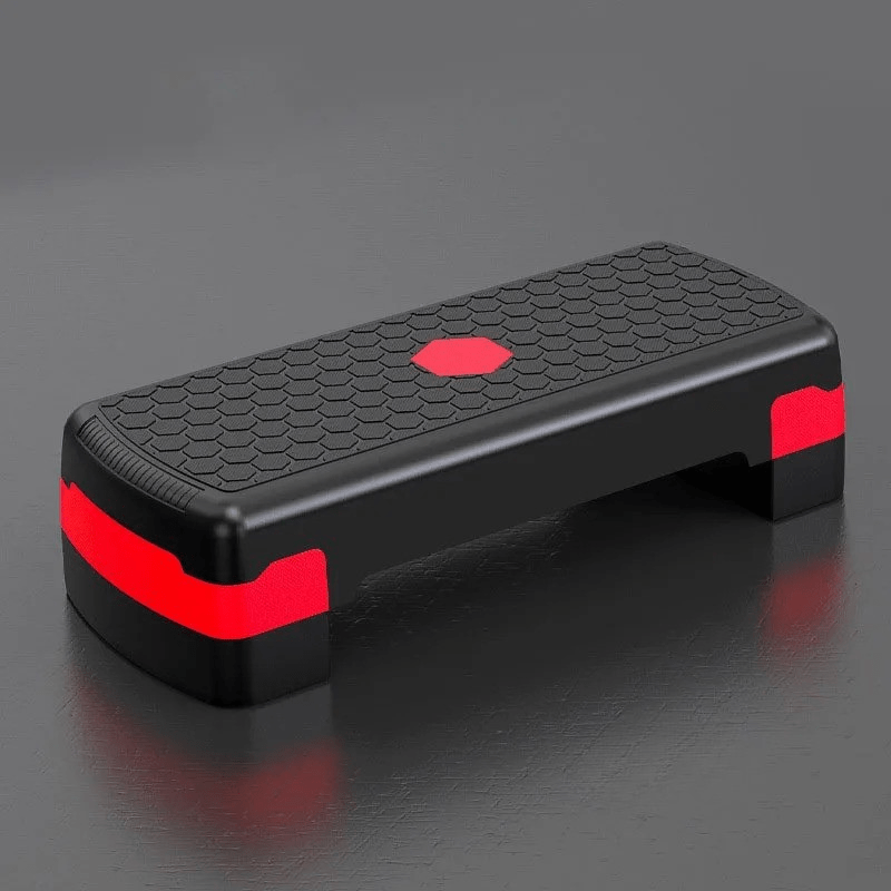 Adjustable Fit Step - Adjustable fitness stepper for versatile home workouts