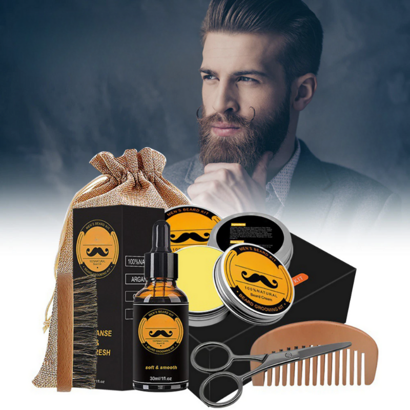 Bartboost - Kit de croissance de la barbe pour une barbe saine et vigoureuse