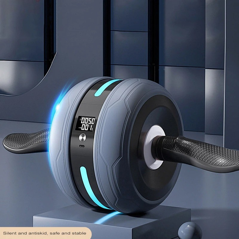 CorePro – buikspierwiel met terugslag en telfunctie voor effectieve core-training