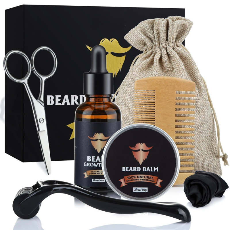 Bartboost - Kit de croissance de la barbe pour une barbe saine et vigoureuse