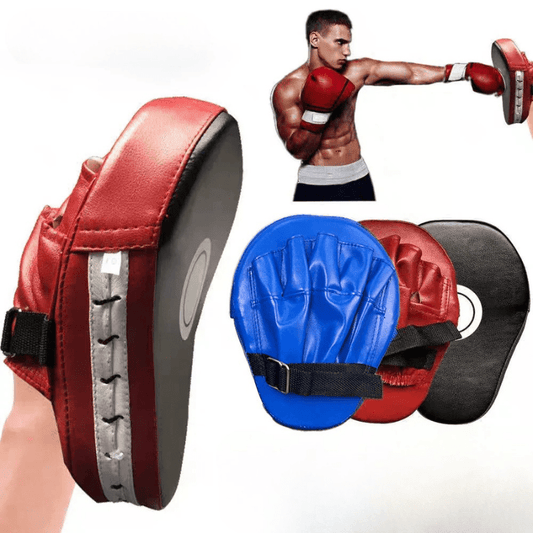 Strikeshield – Almohadilla de boxeo curva para entrenamiento de artes marciales y ejercicios de golpeo con absorción de impactos