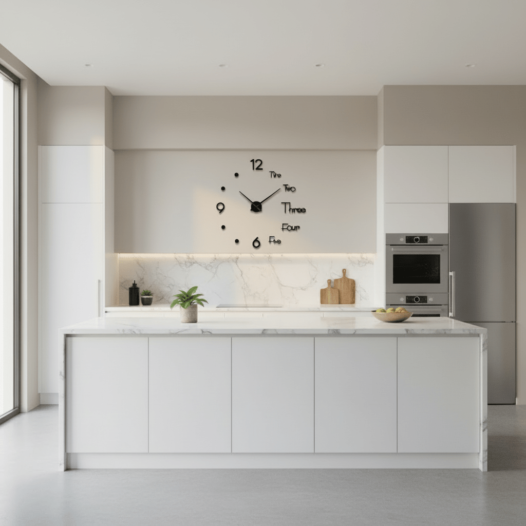 TIMEDEPTH ACRYLIC WALL CLOCK – modern and stylish for every room