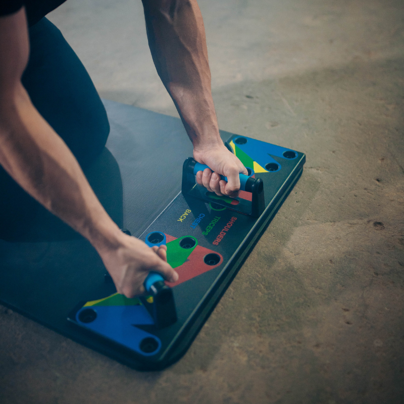 QuadroPress Pushup-machine – Ergonomisch & effectief voor gerichte bovenlichaamstraining