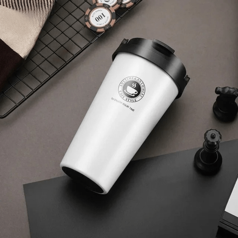Thermasip – Insulated stainless steel travel mug | 500 ml leakproof & double-walled
