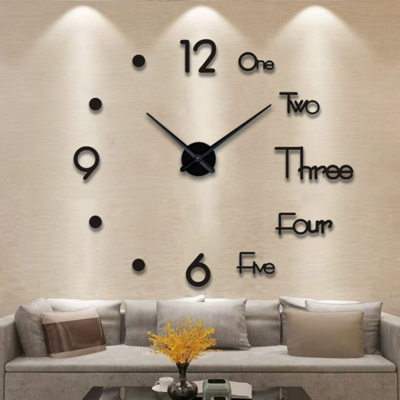 TimeDepth acryl-wanduhr – modern & stijlvol voor elke kamer