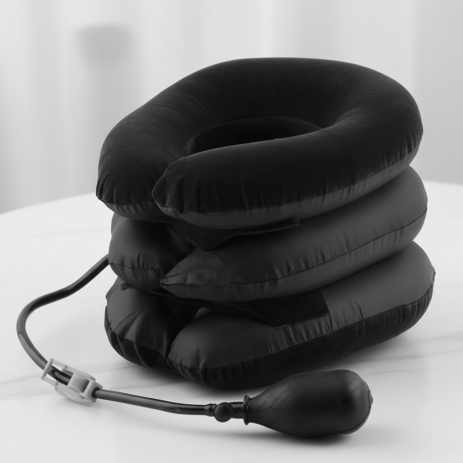 RELAXNECK – Ergonomic neck support for relaxation and support of the cervical spine