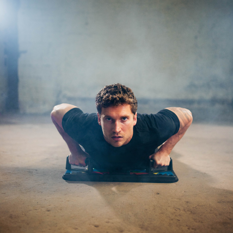 QuadroPress Pushup-machine – Ergonomisch & effectief voor gerichte bovenlichaamstraining