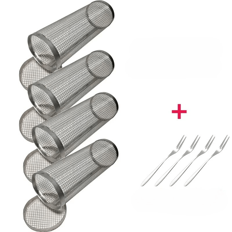 Panier BBQ rotatif GrillCraft - Acier inoxydable pour une cuisson uniforme