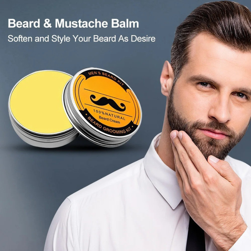 Bartboost - Kit de croissance de la barbe pour une barbe saine et vigoureuse