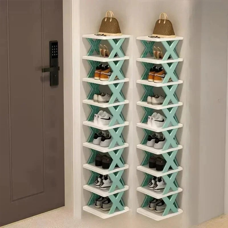 Space-Saving Shoe Organiser - Multi-layered storage cabinet for bedroom & hallway