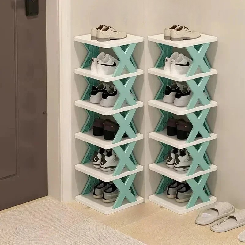 Space-Saving Shoe Organiser - Multi-layered storage cabinet for bedroom & hallway