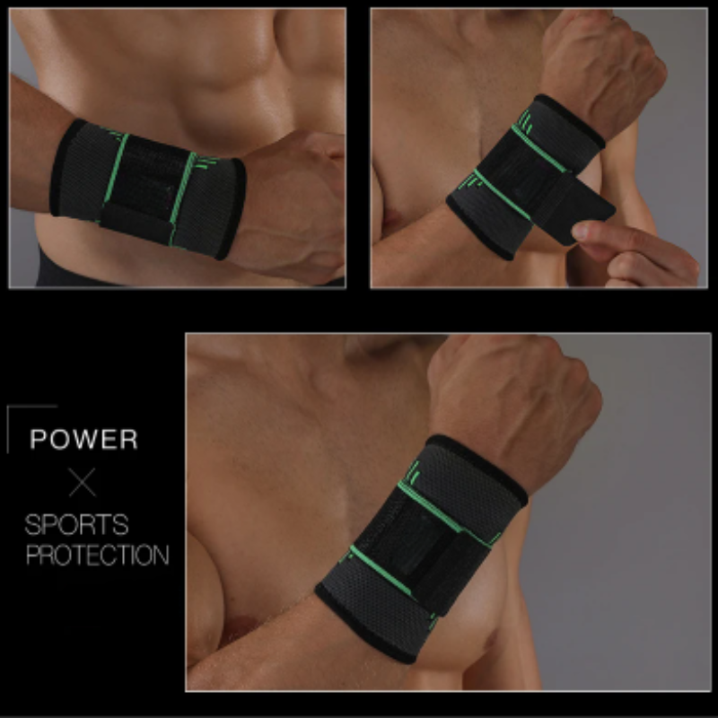 WristRelief 3D - Supporto per il polso con compressione 3D innovativa per alleviare il dolore e stabilizzarlo