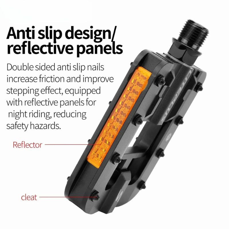 SlideFold Pro - Foldable aluminium bicycle pedals