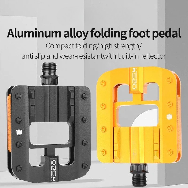 SlideFold Pro - Foldable aluminium bicycle pedals