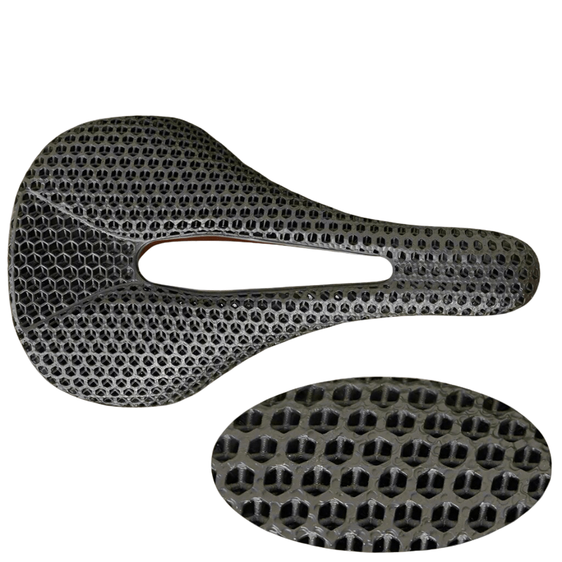 X6P-3D SADDLE - Ultralight carbon bike saddle with 3D printed structure