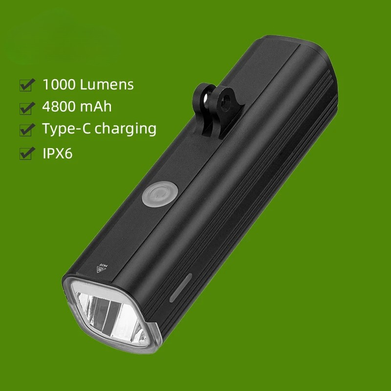 NIGHTBEAM - bike light with 1000 lumens for safe night-time cycling