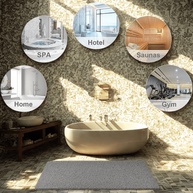 COMFORTDRAIN Mat – Rutschfeste Duschmatte mit hygienischem Abflusssystem