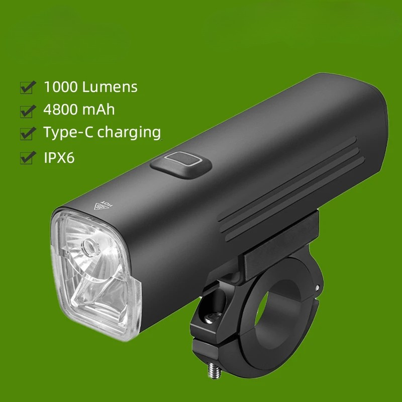 NIGHTBEAM - bike light with 1000 lumens for safe night-time cycling