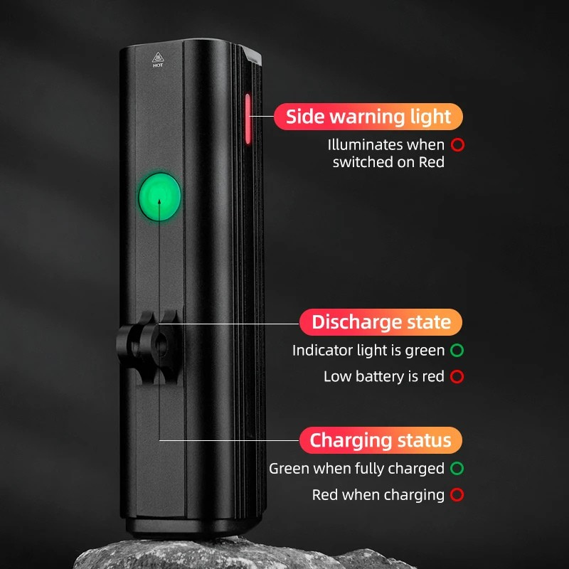 NIGHTBEAM - bike light with 1000 lumens for safe night-time cycling