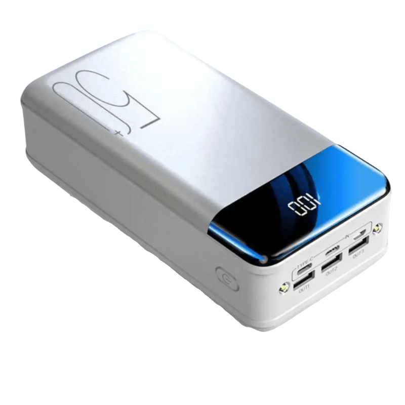 POWERBLOC 50K - Ultra power bank da 50.000 mAh per un'energia affidabile