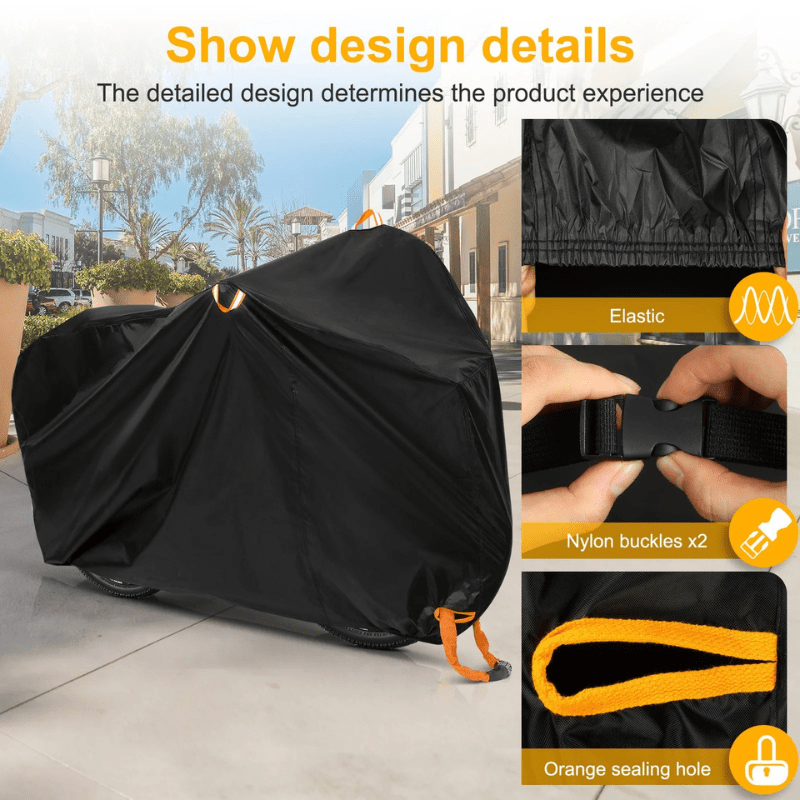 BIKEGUARD PRO - Waterproof bike cover with wind protection