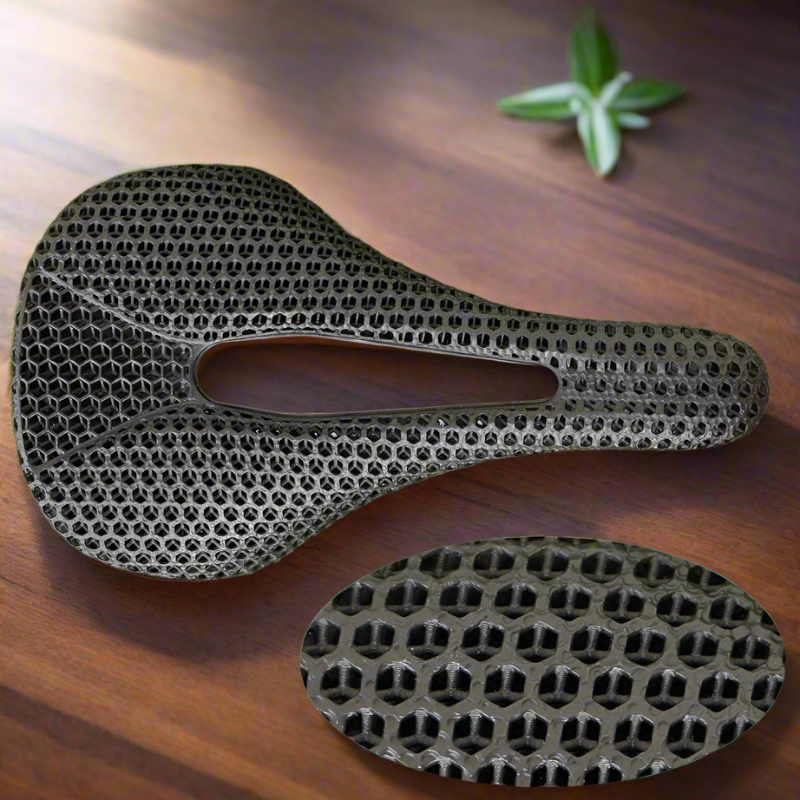 X6P-3D SADDLE - Ultralight carbon bike saddle with 3D printed structure