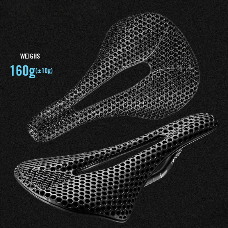 X6P-3D SADDLE - Ultralight carbon bike saddle with 3D printed structure