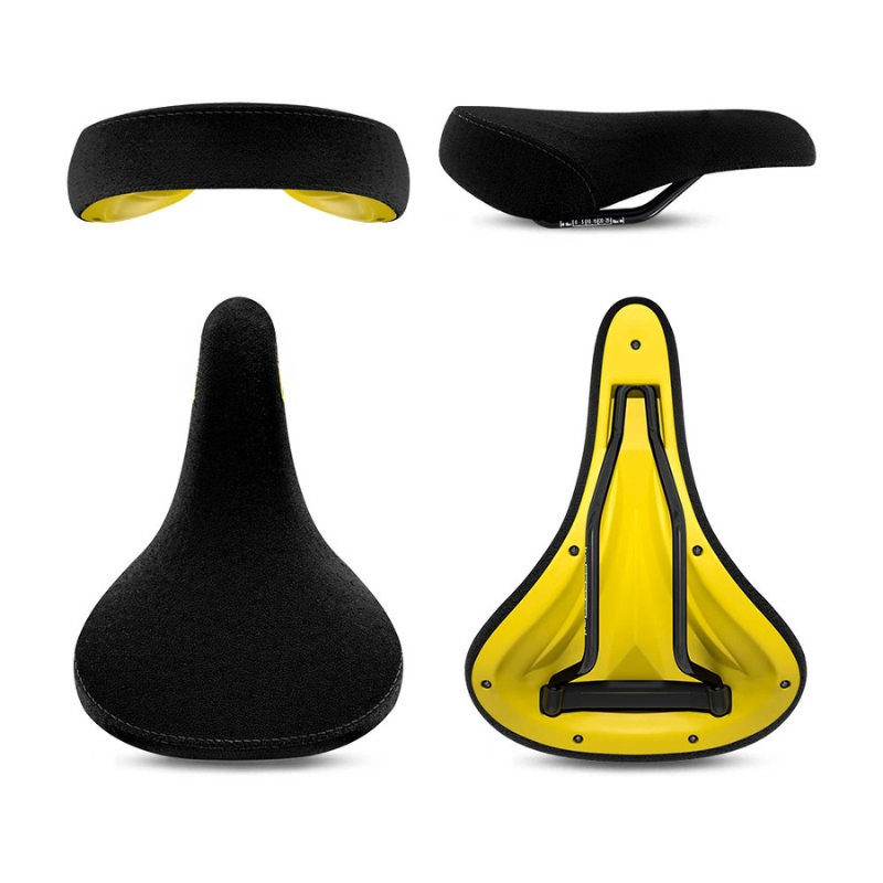 EAGLECRUISE - Wheelie BMX saddle with non-slip flannel & eagle design