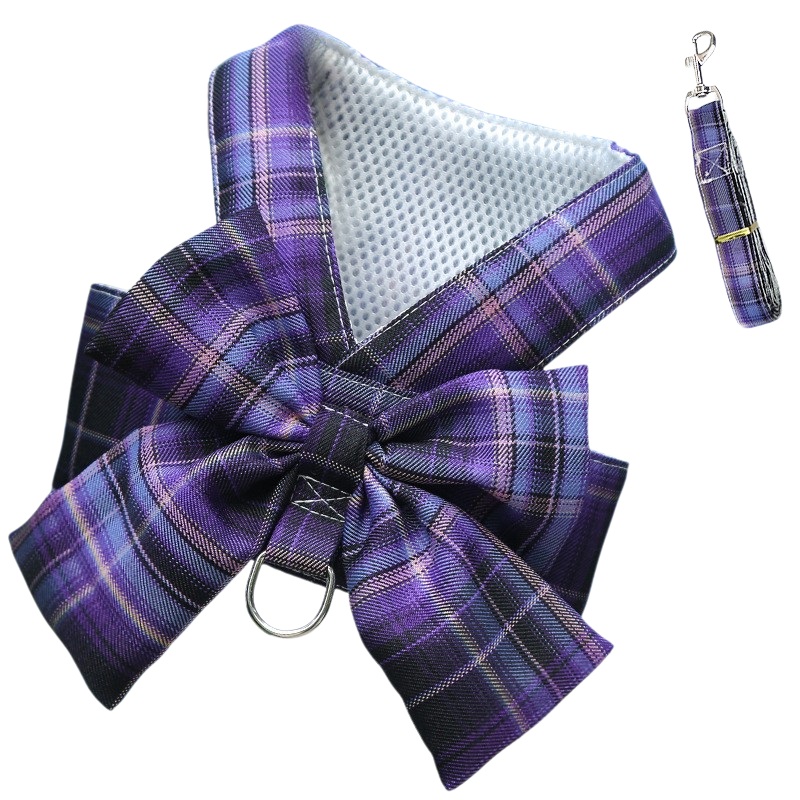 GRACEBOW – Adjustable Dog Harness with Elegant Bow for Stylish Walks
